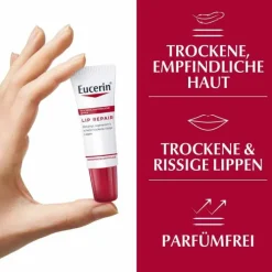 Eucerin Lip Repair Creme, 10 g><noscript><img width=