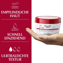 Eucerin pH5 ultraleichte Feuchtigkeitscreme, 350 ml><noscript><img width=