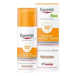 Eucerin Sun Fluid Pigment Control LSF 50 + mittel, 50 ml> Lsf 50+|Gesicht