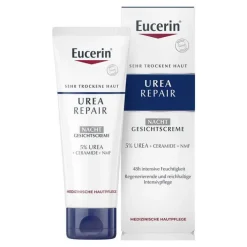 Eucerin Urearepair Gesichtscreme 5% Nacht, 50 ml> Nachtpflege
