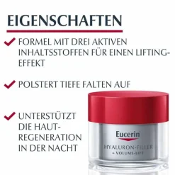 Eucerin Volume-Filler Nachtcreme, 50 ml
