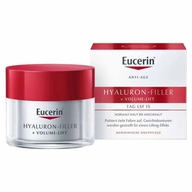 Eucerin Volume-Filler Tagescreme für normale und Mischhaut LSF 15, 50 ml