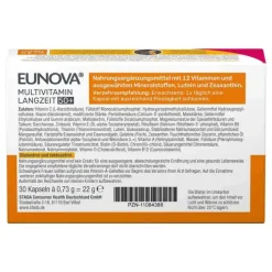 Eunova Langzeit 50+ Kapseln, 30 St> Multivitamine|Vitalität
