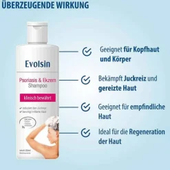 Evolsin® Ekzem & Psoriasis Shampoo, 250 ml