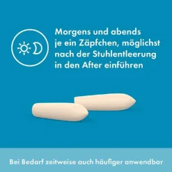 FAKTU lind Hämorrhoidenzäpfchen mit Hamamelis, 10 St