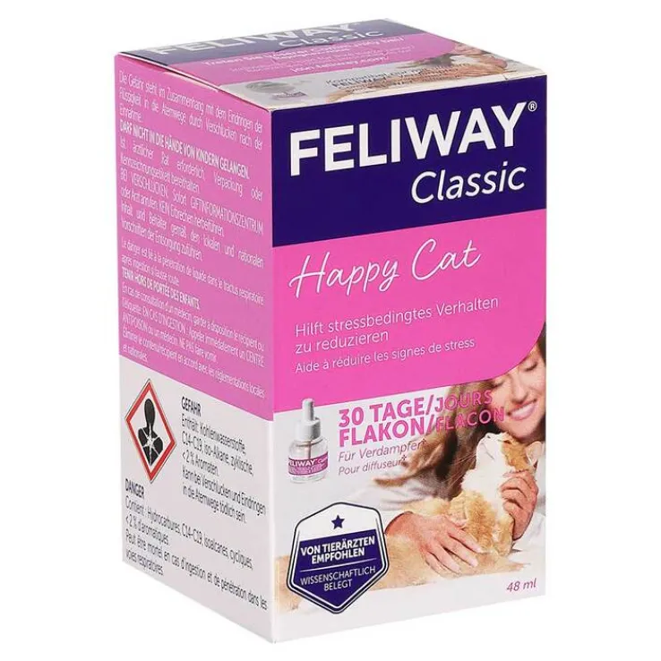 Feliway Classic Nachfüllflakon für Katzen, 48 ml