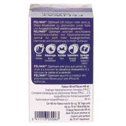 Feliway Optimum Nachfüllflakon Lösung für Vern.für Katzen, 48 ml