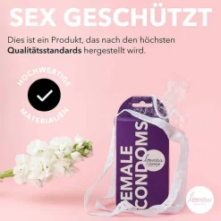 Loovara Female Condoms, 3 St><noscript><img width=