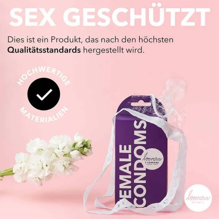 Loovara Female Condoms, 3 St> Kondome