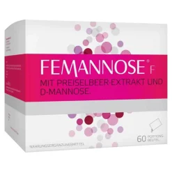 Femannose F Granulat Portionsbeutel, 60 St> Cranberry|Mannose