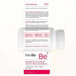 Fembe Be7 Cranbe Dry Formular Kapseln, 60 St><noscript><img width=