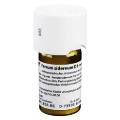 Weleda Ferrum sidereum D 6 Trituration, 20 g> F