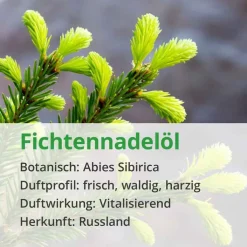 Fichtennadel Öl naturrein ätherisch, 10 ml