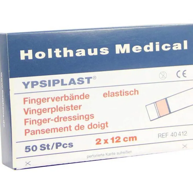 Fingerverband Ypsiplast 2x12 cm elastisch haut, 50 St