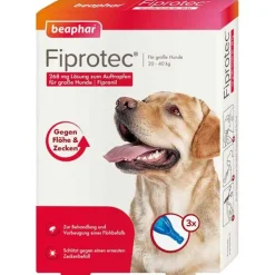 Beaphar Fiprotec 268 mg Lösung z.Auftr.für große Hunde, 3X2.68 ml> Flöhe, Zecken & Co.