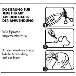 Beaphar Fiprotec 268 mg Lösung z.Auftr.für große Hunde, 3X2.68 ml> Flöhe, Zecken & Co.