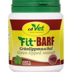 Fit-Barf Grünlippmuschel Pulver für Hunde und Katzen, 100 g