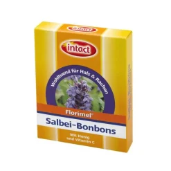 Florimel Salbeibonbons mit Vitamin C, 50 g> Husten & Halsbonbons