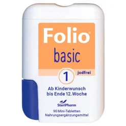 Folio 1 basic jodfrei Filmtabletten, 90 St