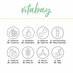 Vitabay Folsäure 1000 µg Calcium-L-Methylfolat vegan Tabletten , 240 St> Vitamin B9 (Folsäure)