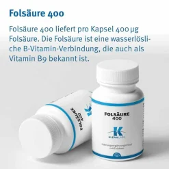 Folsäure 400 µg Kapseln, 100 St><noscript><img width=