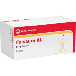 Folsäure AL 5 mg Tabletten, 100 St