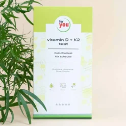 For You vitamin D3 & K2 test Bluttest für zuhause, 1 St