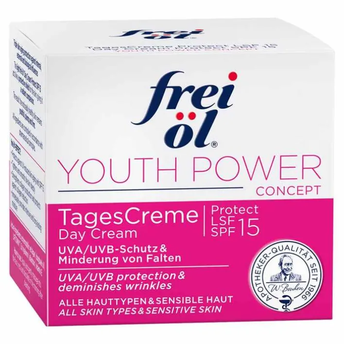 Frei Öl Youth Power Tagescreme Protect LSF 15, 50 ml> Tagespflege