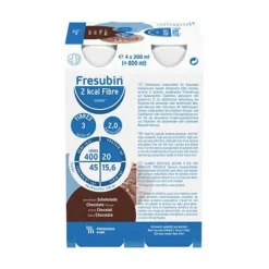 Fresubin 2 kcal fibre Drink Schokolade Trinkflasche, 24X200 ml