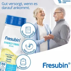 Fresubin Energy Fibre Drink Mischkarton Trinkflasche, 6X4X200 ml