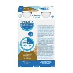 Fresubin Protein Energy Drink Cappucc.Trinkflasche, 6X4X200 ml> Trinknahrung