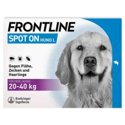 Frontline @ SPOT ON Hund L Lösung, 6 St> Flöhe, Zecken & Co.