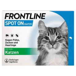 Frontline ® SPOT ON Katze , 6 St> Flöhe, Zecken & Co.