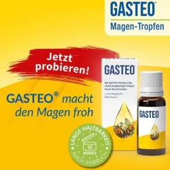 Gasteo Tropfen bei Magen-Darm-Beschwerden, 100 ml><noscript><img width=