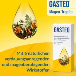 GASTEO Tropfen bei Magen-Darm-Beschwerden, 20 ml