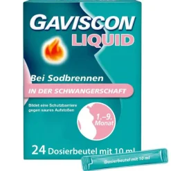 Gaviscon ® Liquid Suspension bei Sodbrennen in der Schwangerschaft, 24X10 ml> Sodbrennen Medikamente