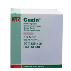 Gazin Kompressen 5x5cm 8fach, 25X2 St