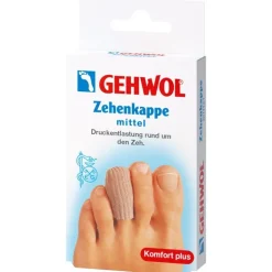 Gehwol Polymer Gel Zehenkappe, 1 St> Pflaster & Zehenpolster
