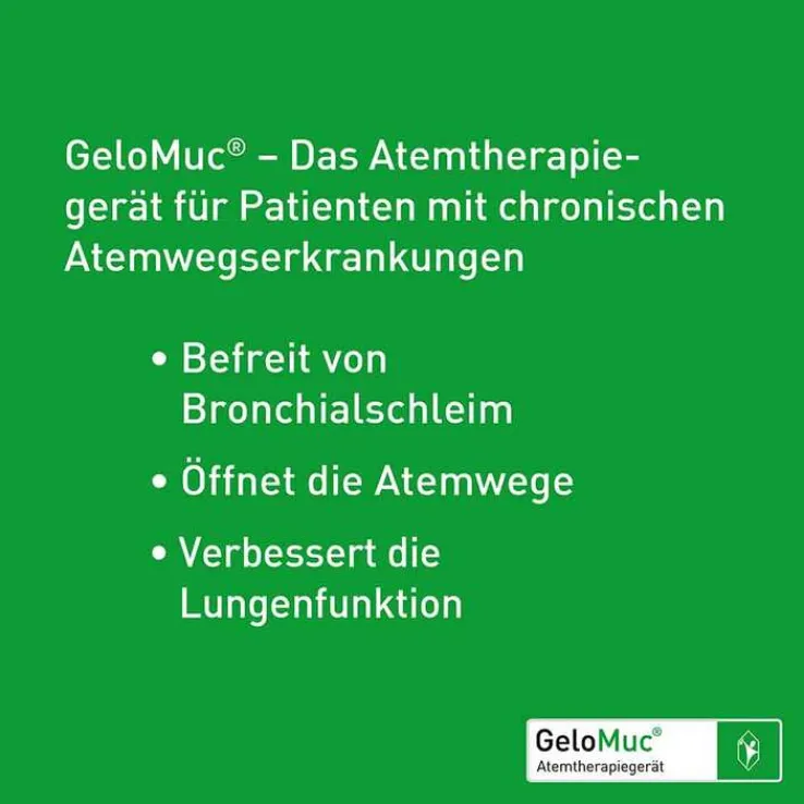GeloMuc® Atemtherapiegerät, 1 St