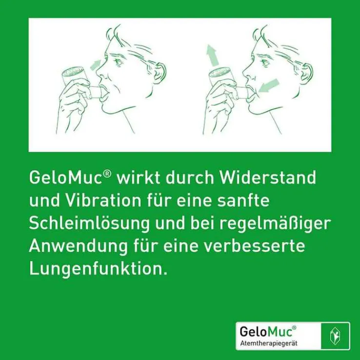 GeloMuc® Atemtherapiegerät, 1 St