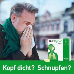 Gelomyrtol forte Kapseln, 20 St> Schnupfen & Nasennebenhöhlen|Hustenlöser