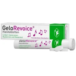 Gelorevoice Halstabletten Holunderblüte-Mentholfrei bei Heiserkeit, 20 St> Hustenstiller|Halsschmerztabletten