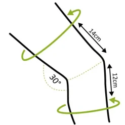 Bauerfeind Genutrain Kniebandage Größe 3 natur, 1 St> Kniebandagen