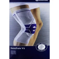 Bauerfeind Genutrain Kniebandage P3 links Größe 3 schwarz, 1 St> Kniebandagen