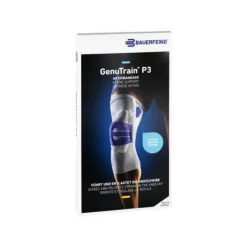 Genutrain Kniebandage P3 links Größe 4 schwarz, 1 St