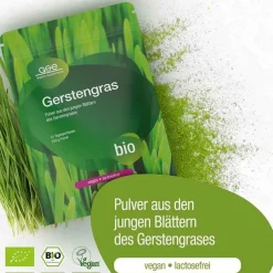 Gerstengras Bio Pulver, 250 g