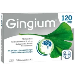 Gingium 120 mg Filmtabletten, 30 St