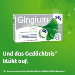 Gingium 240 mg Filmtabletten, 120 St