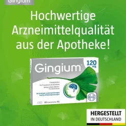 Gingium 240 mg Filmtabletten, 80 St