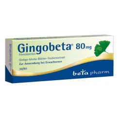 Gingobeta 80 mg Filmtabletten, 30 St